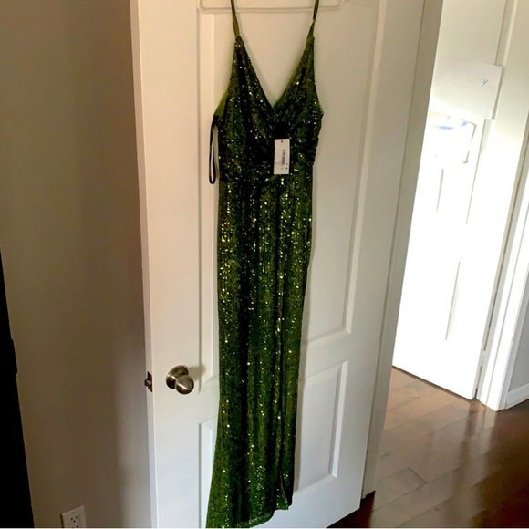 TFNC Sleeveless Sequinned Maxi Dress - Picture 3 of 5